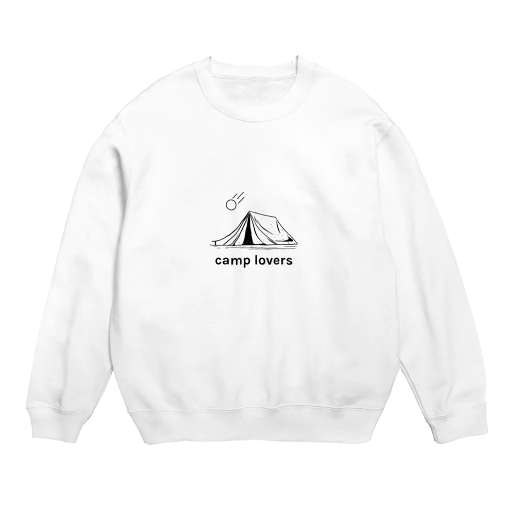 Only my styleのキャンプラバー Crew Neck Sweatshirt