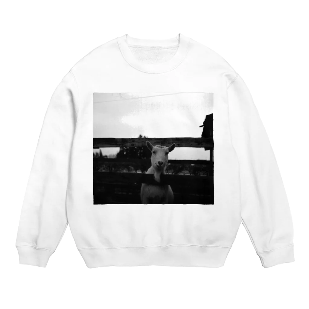 ねっころのさもありなんやぎ Crew Neck Sweatshirt