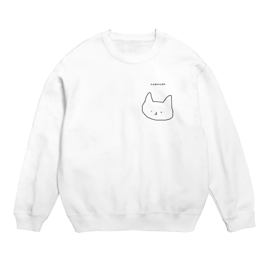 aysig_t1wのネコ Crew Neck Sweatshirt