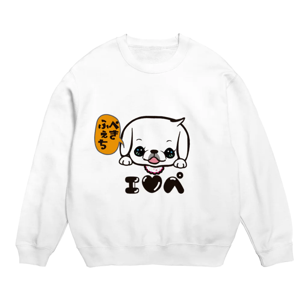 ペチコートのペキフェチ（S白） Crew Neck Sweatshirt