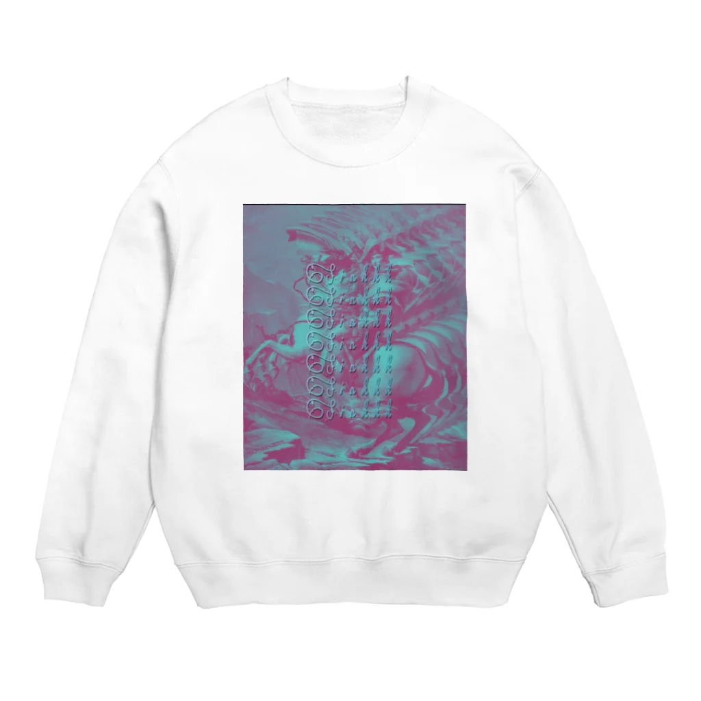 SinkkKの馬乗り Crew Neck Sweatshirt