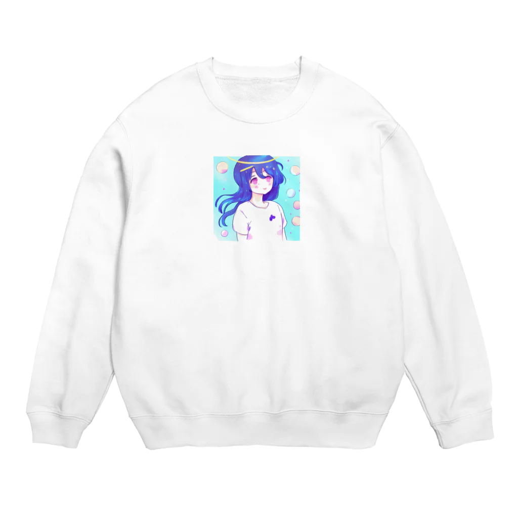 the blue seasonのピスケス Crew Neck Sweatshirt