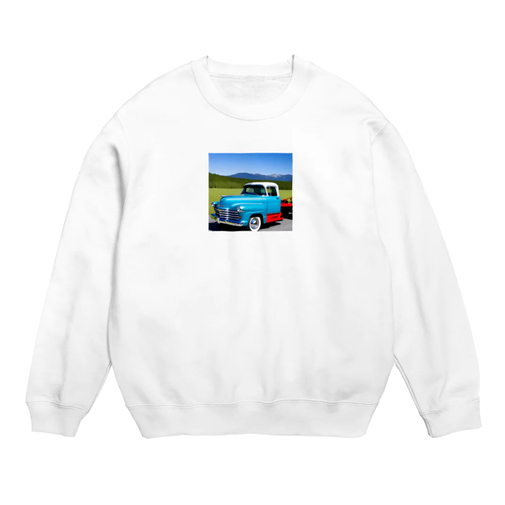 USAのレッカー車 Crew Neck Sweatshirt