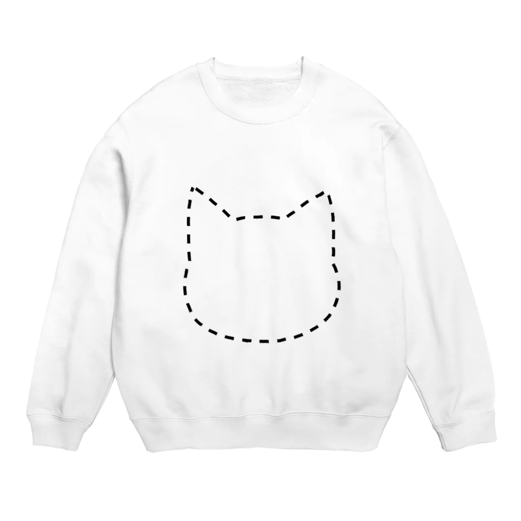 透藤るいのとうめいねこちゃん Crew Neck Sweatshirt