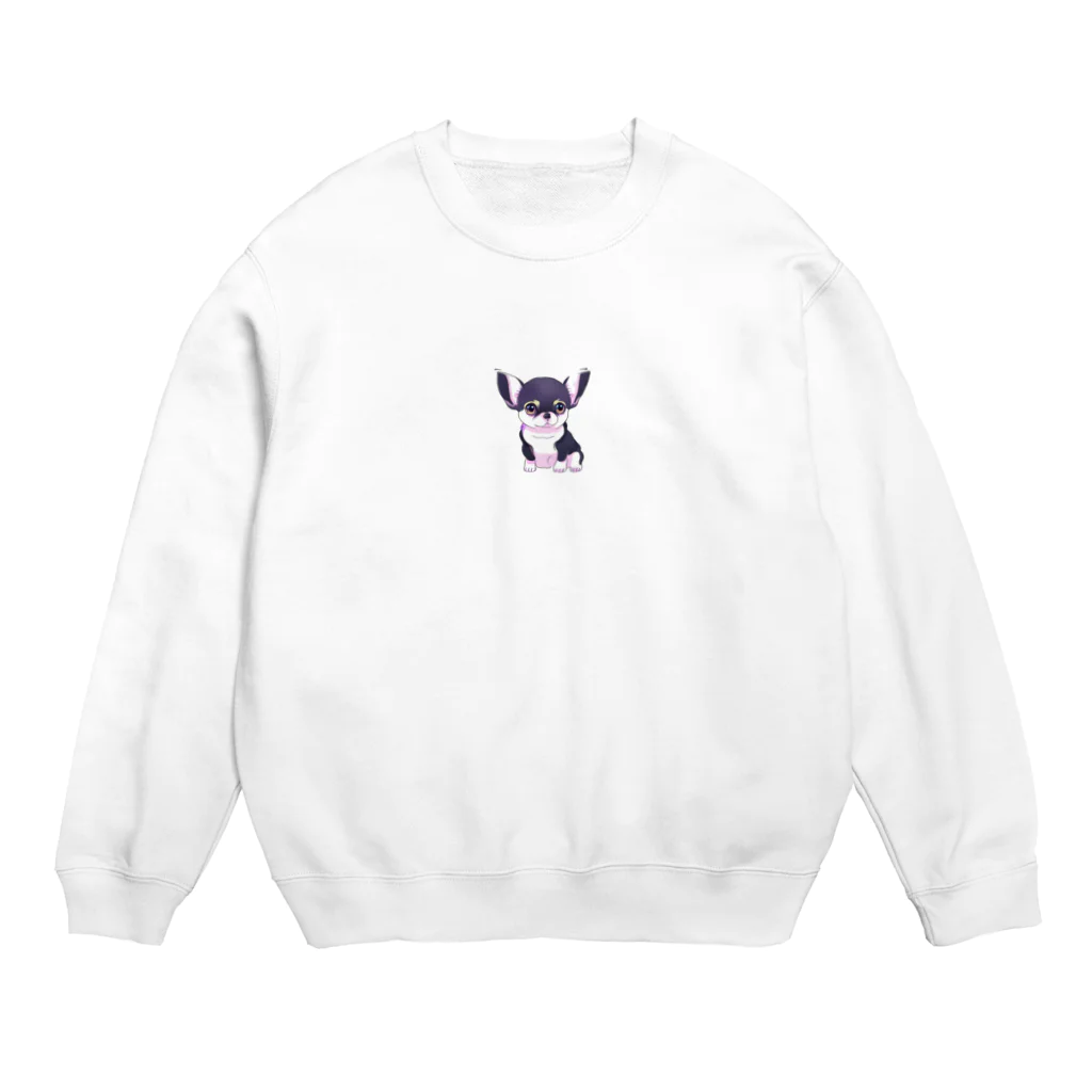 太っちょチビの太っちょチビ Crew Neck Sweatshirt