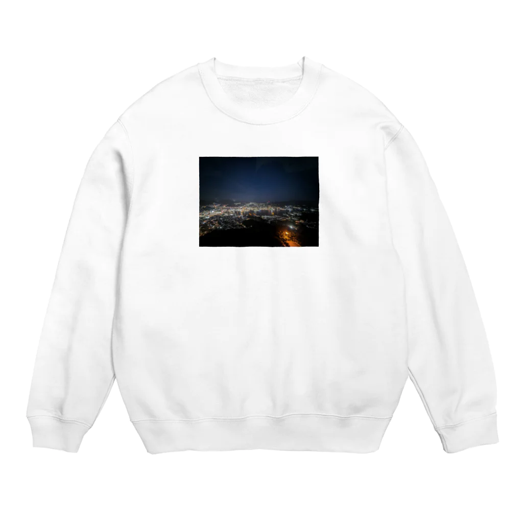 cre_tatsuの夜景ファッション - エレガントで洗練された夜のスタイル Crew Neck Sweatshirt