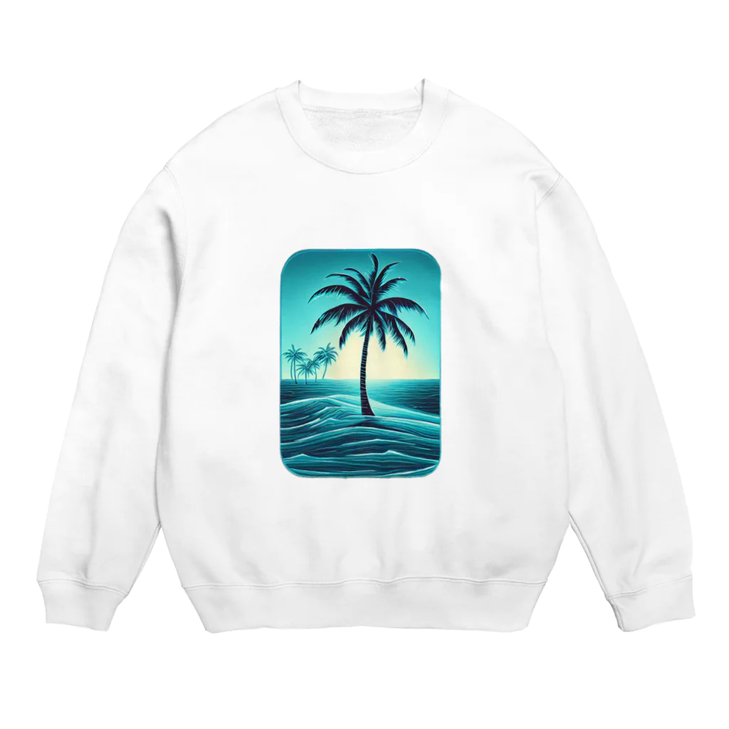 YSYSYSの水色の楽園 Crew Neck Sweatshirt