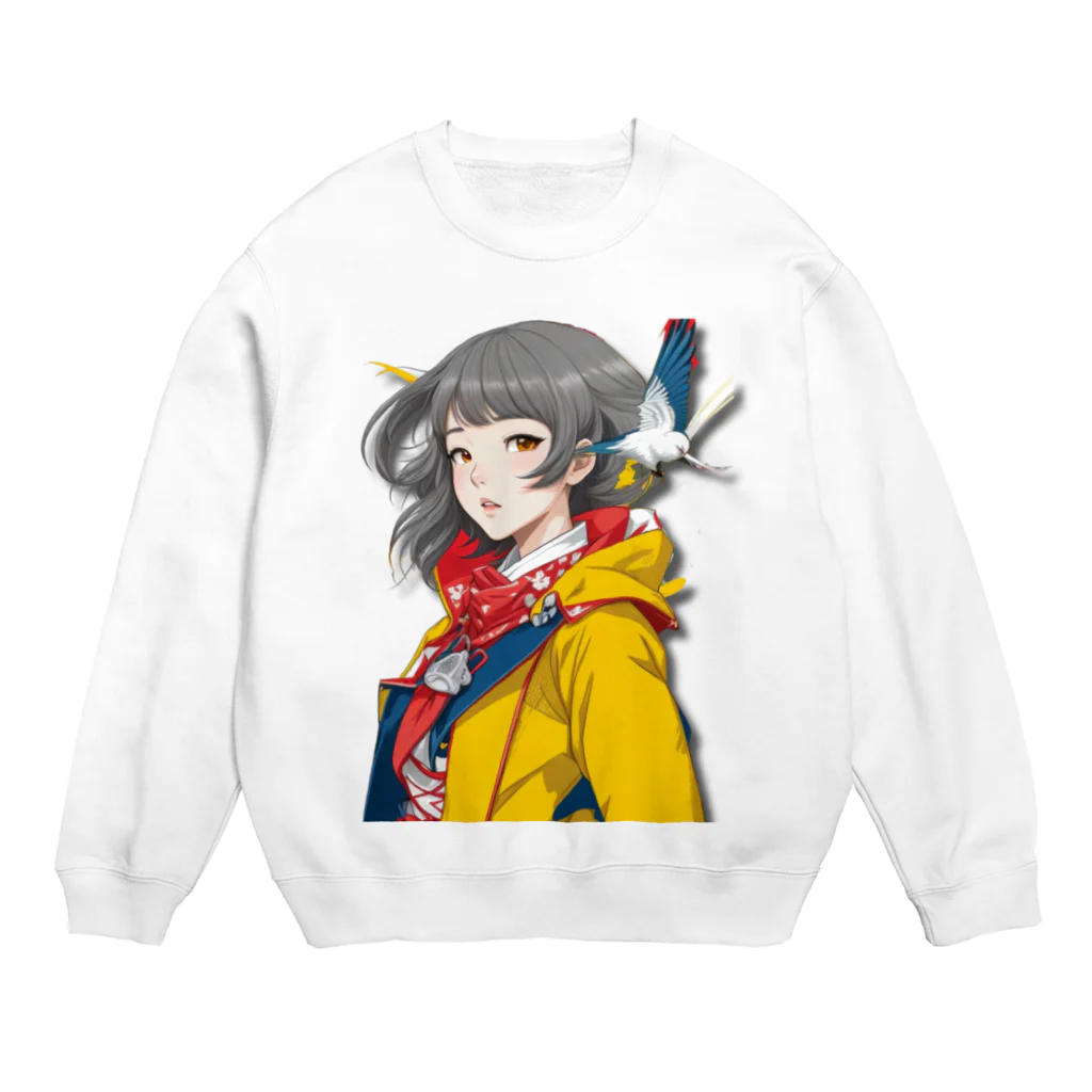 大正レトロJYOSIの大正レトロJYOSI　レイナ Crew Neck Sweatshirt