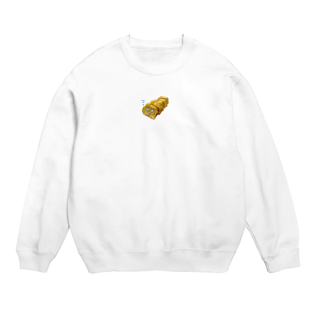 usamikururiのすやすや卵焼き Crew Neck Sweatshirt