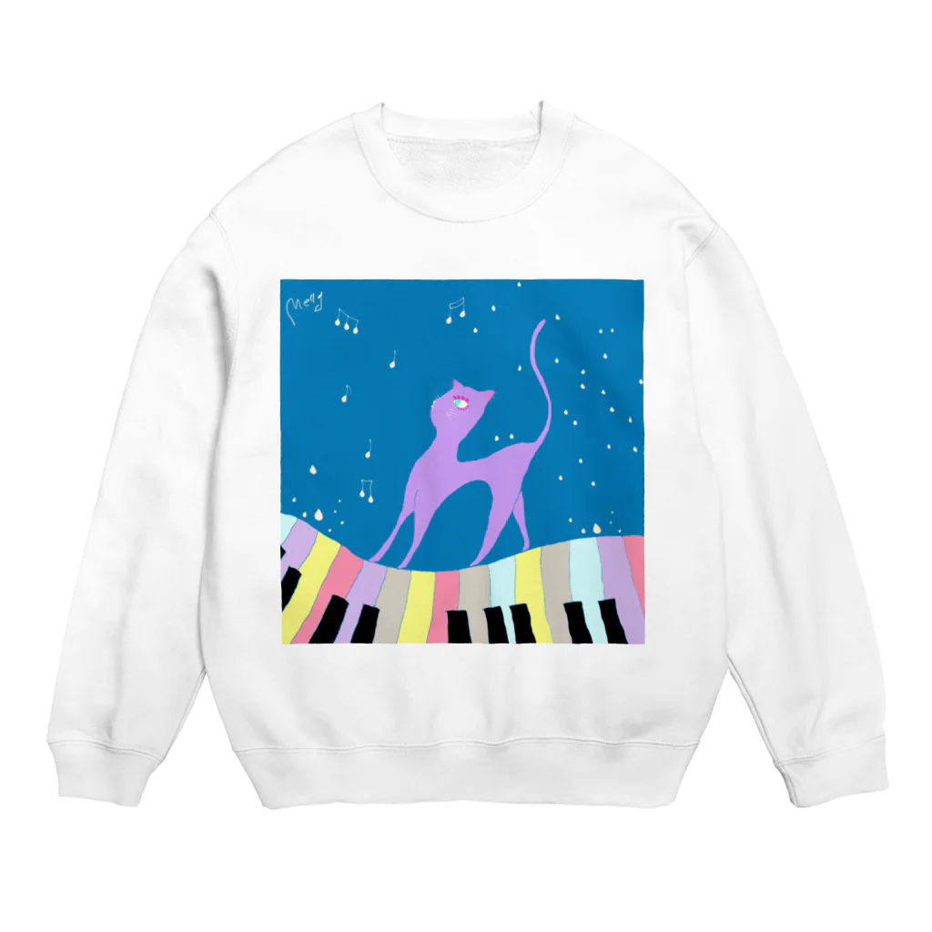 merryMELLYの雨に唄えば🎶 Crew Neck Sweatshirt