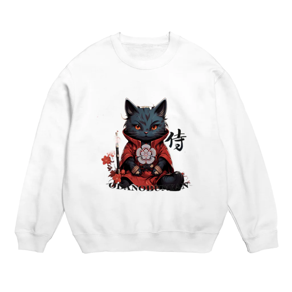 rose0325のOdanobunyan(おだのぶにゃん) Crew Neck Sweatshirt