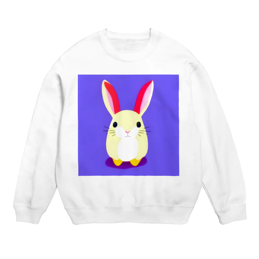 takuの穏やかな宝物のふわふわのしあわせ Crew Neck Sweatshirt