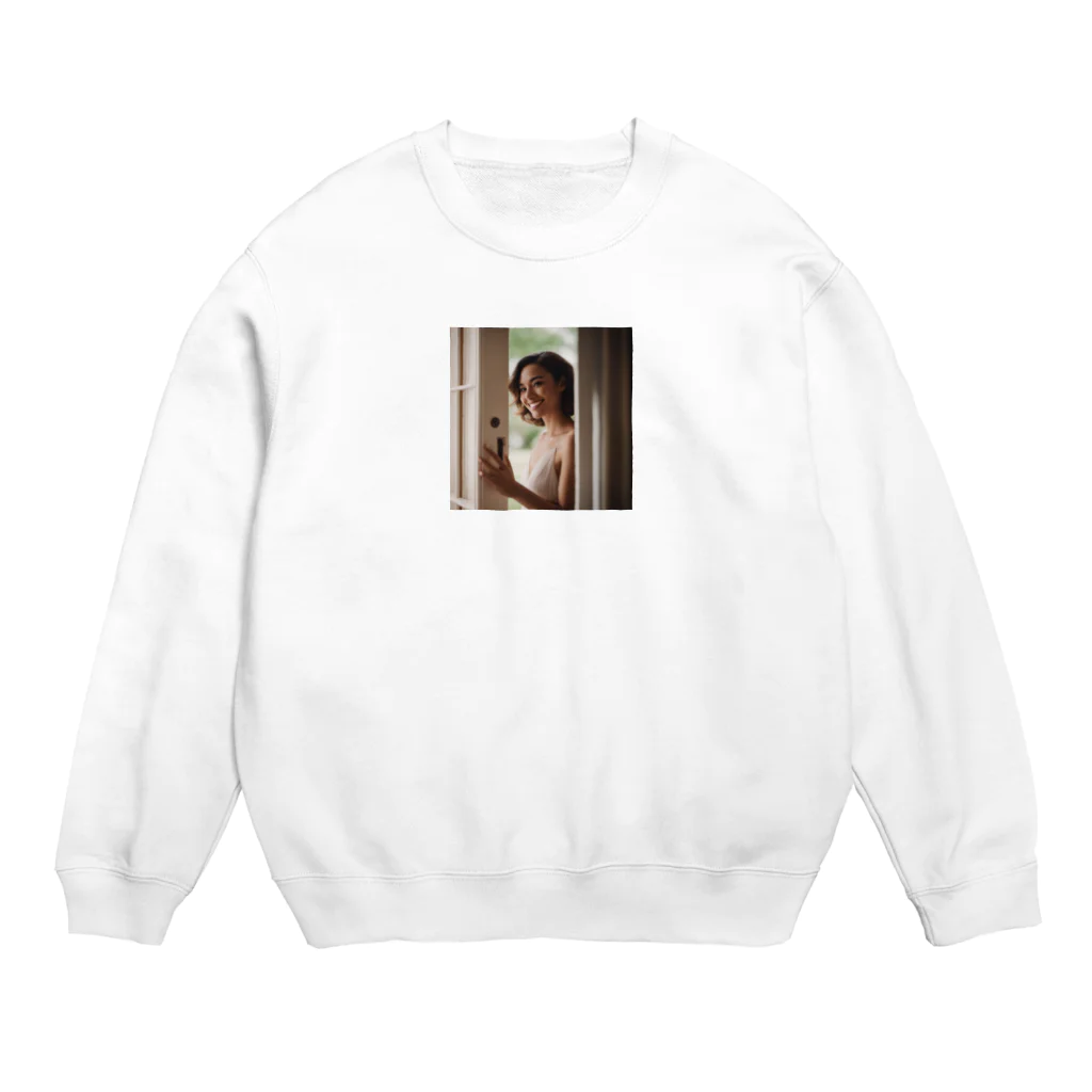 NOBIIDAの笑顔がすてき Crew Neck Sweatshirt