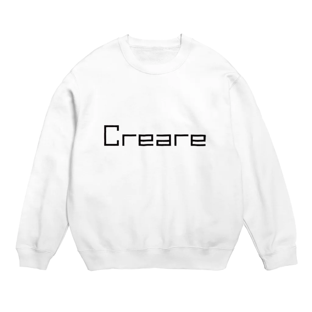 Creare クレアーレのクレアーレ　シンプルロゴ Crew Neck Sweatshirt