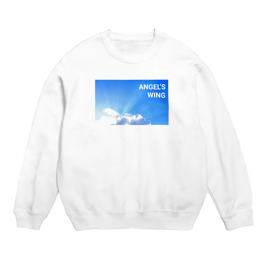 kazu_gの天使の羽！ ANGEL’S  WING Crew Neck Sweatshirt