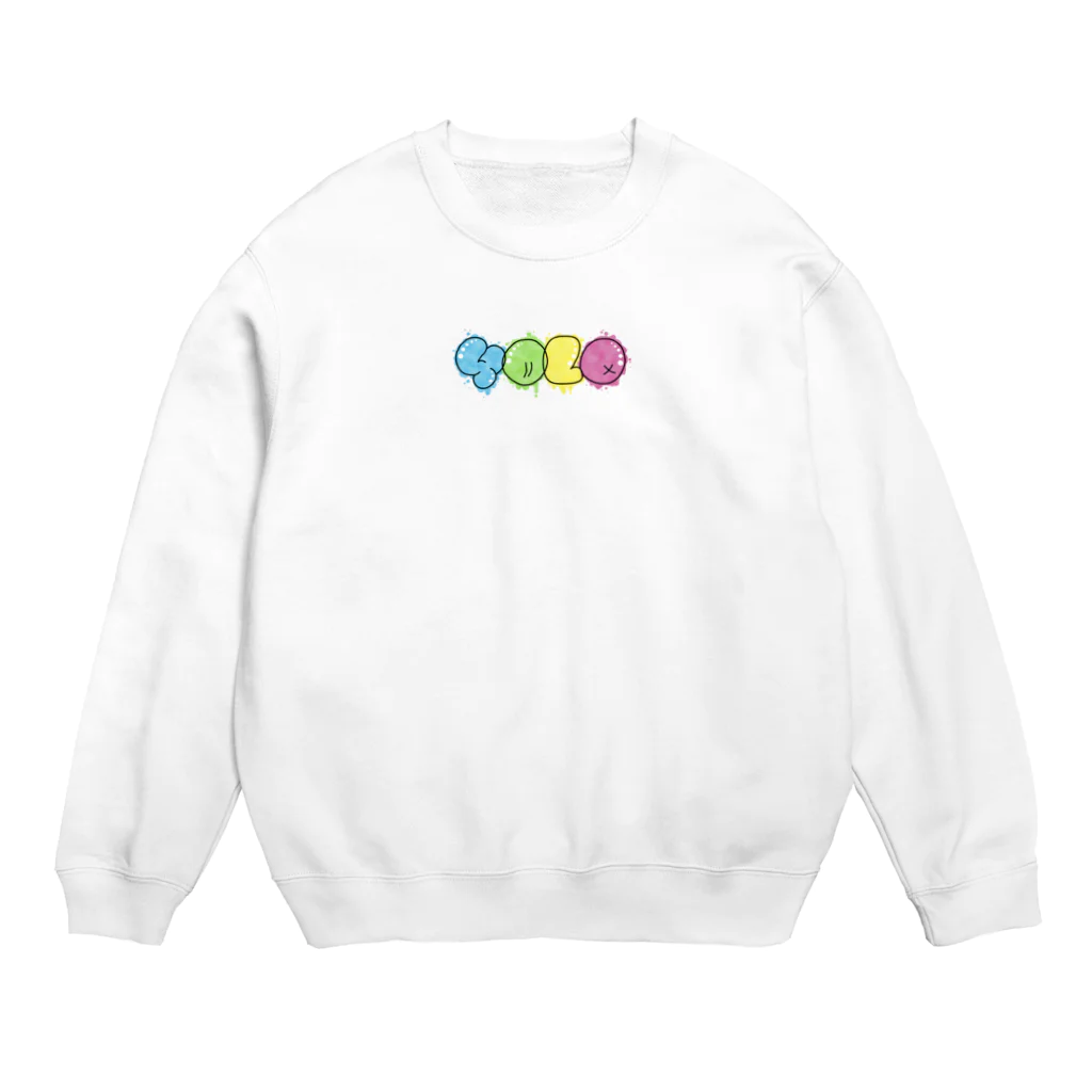 otsのYOLOグラフィティーデザイン Crew Neck Sweatshirt