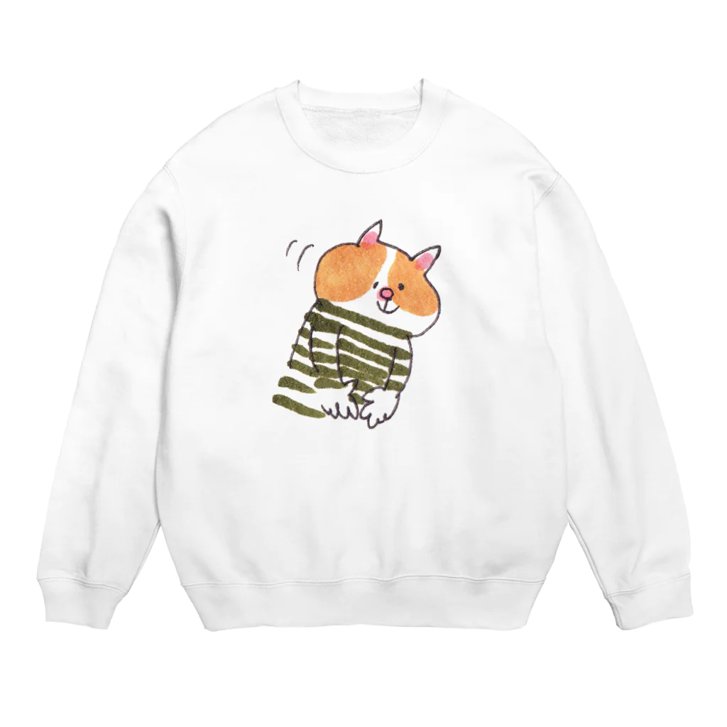 ゆきんこのどーもどーも Crew Neck Sweatshirt