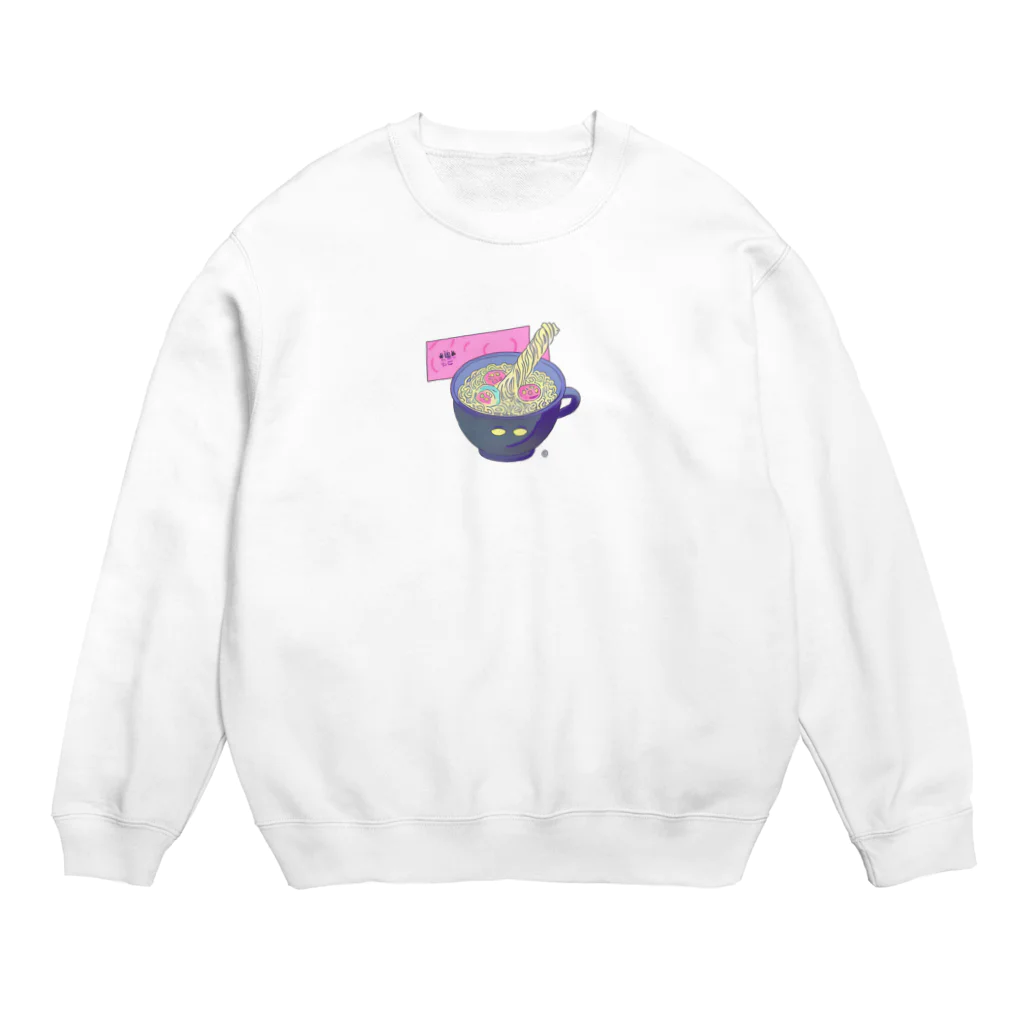 neopxのにゃー麺 Crew Neck Sweatshirt