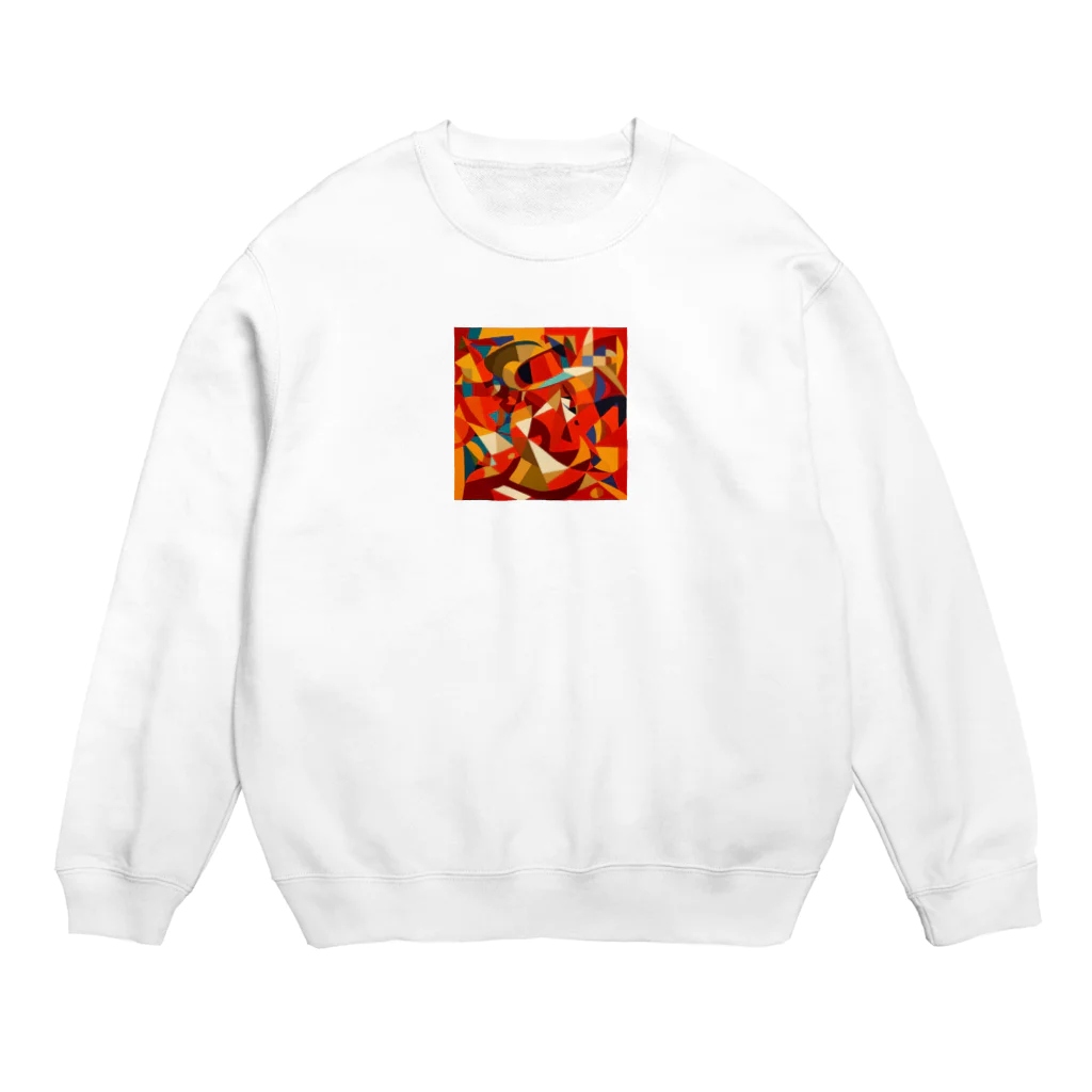 sagimoriの唐辛子アート Crew Neck Sweatshirt