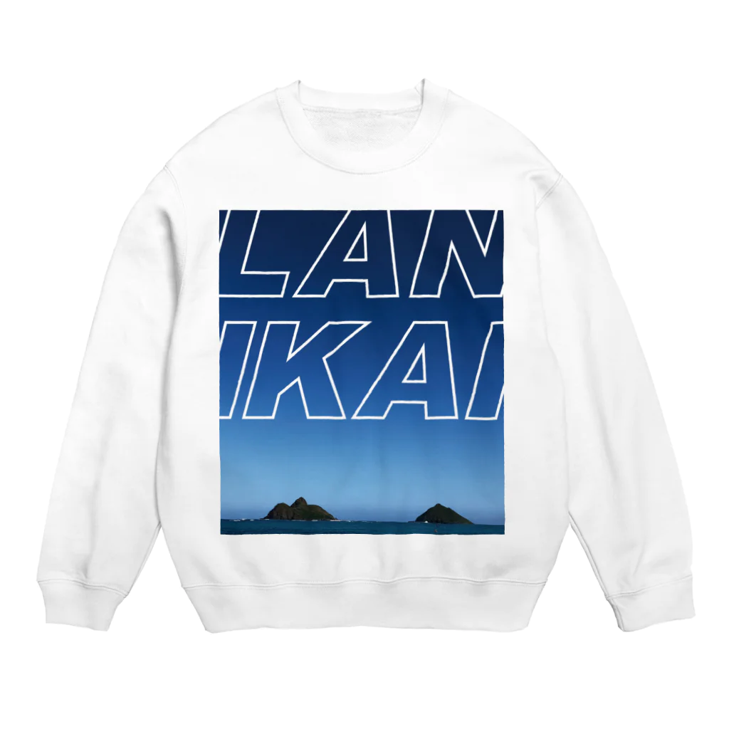 Souvenir HawaiiのNO FILTER LANIKAI Crew Neck Sweatshirt