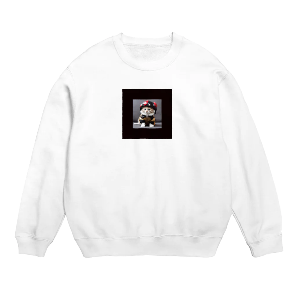 猫耳工房の猫耳工房 Crew Neck Sweatshirt