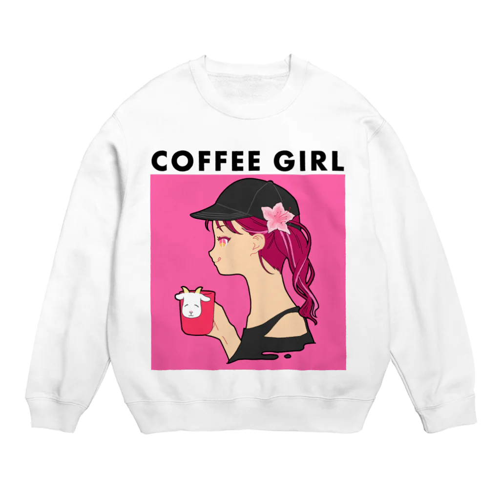 COFFEE GIRLのCoffee Girl ツツジ (コーヒーガール ツツジ) スウェット