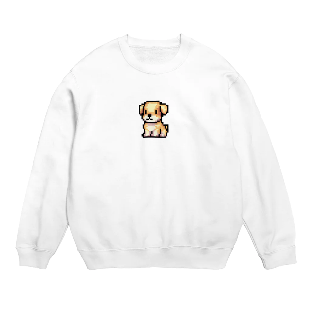 ebizo999のドット絵の子犬 Crew Neck Sweatshirt