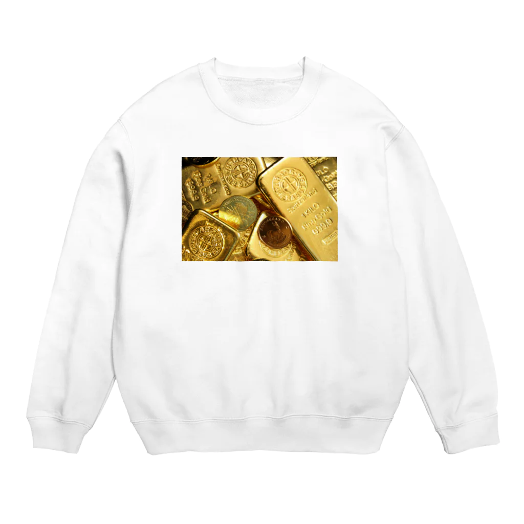 invitationのゴールド Crew Neck Sweatshirt