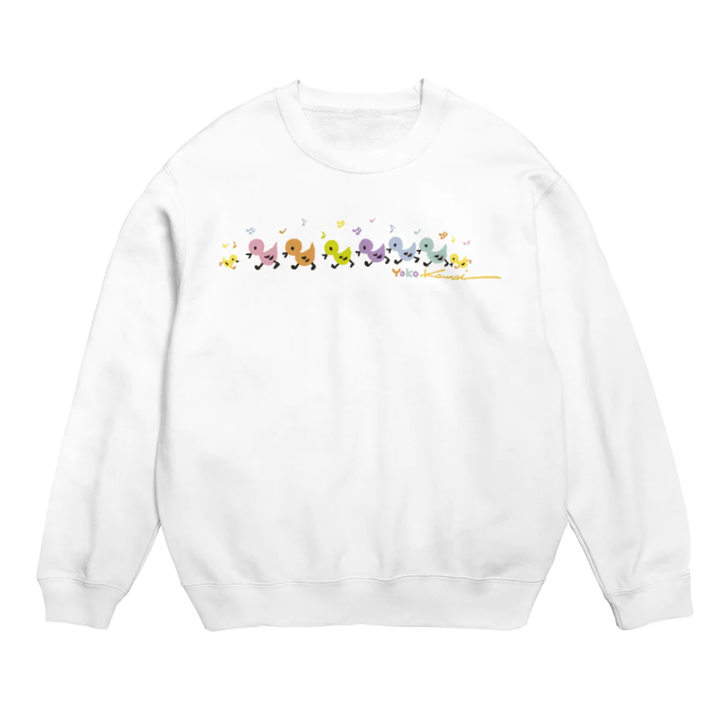 フルールデアートのyokoアヒルガーガーシリーズ Crew Neck Sweatshirt