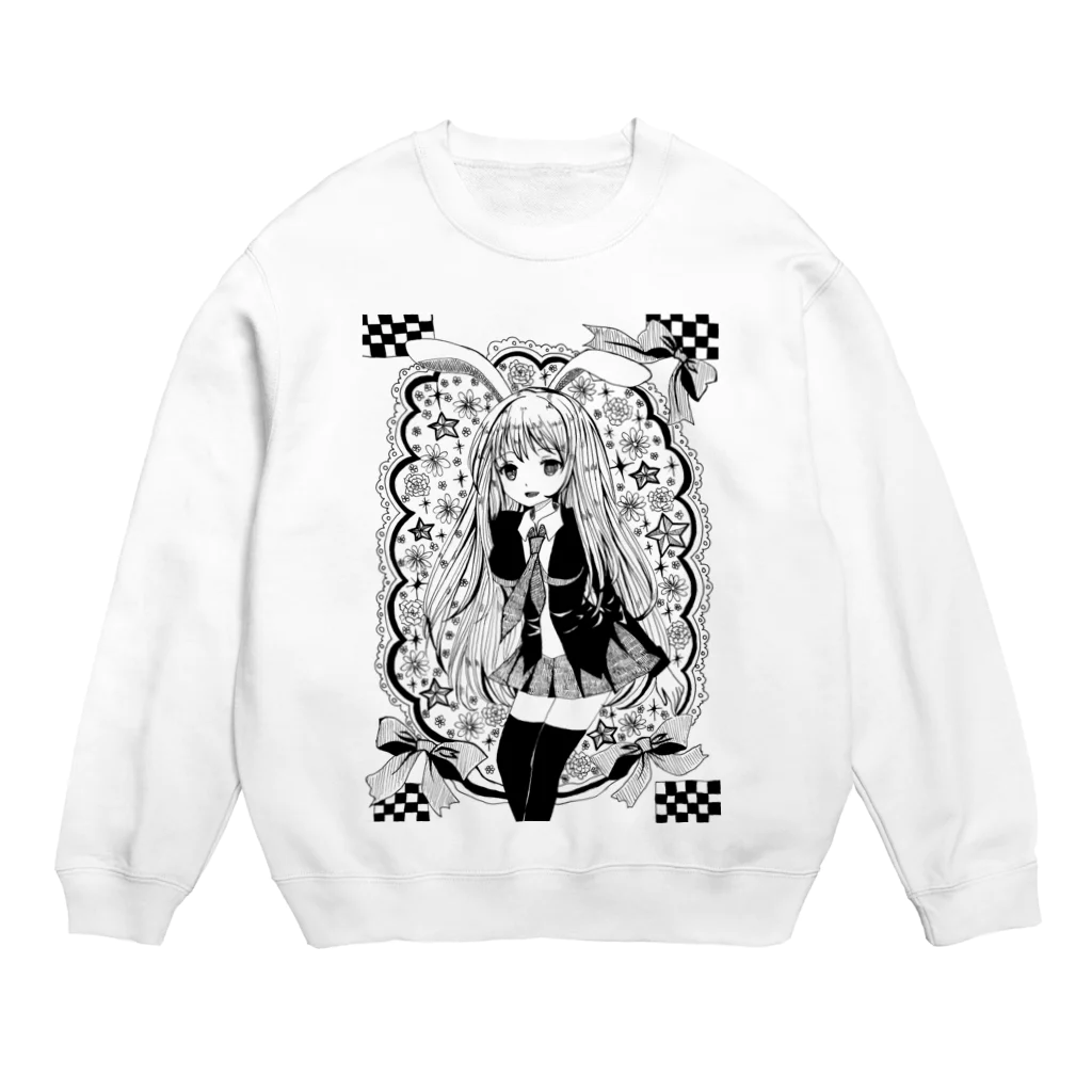 🌼*ﾟがーべらめらん*ﾟ🌼の東方projectうどんげ② Crew Neck Sweatshirt