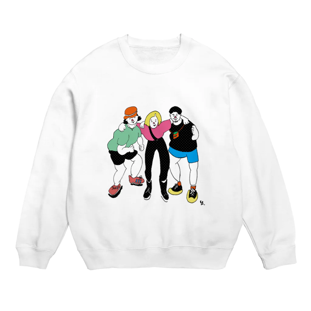 uhei art works.のYEAH! Crew Neck Sweatshirt