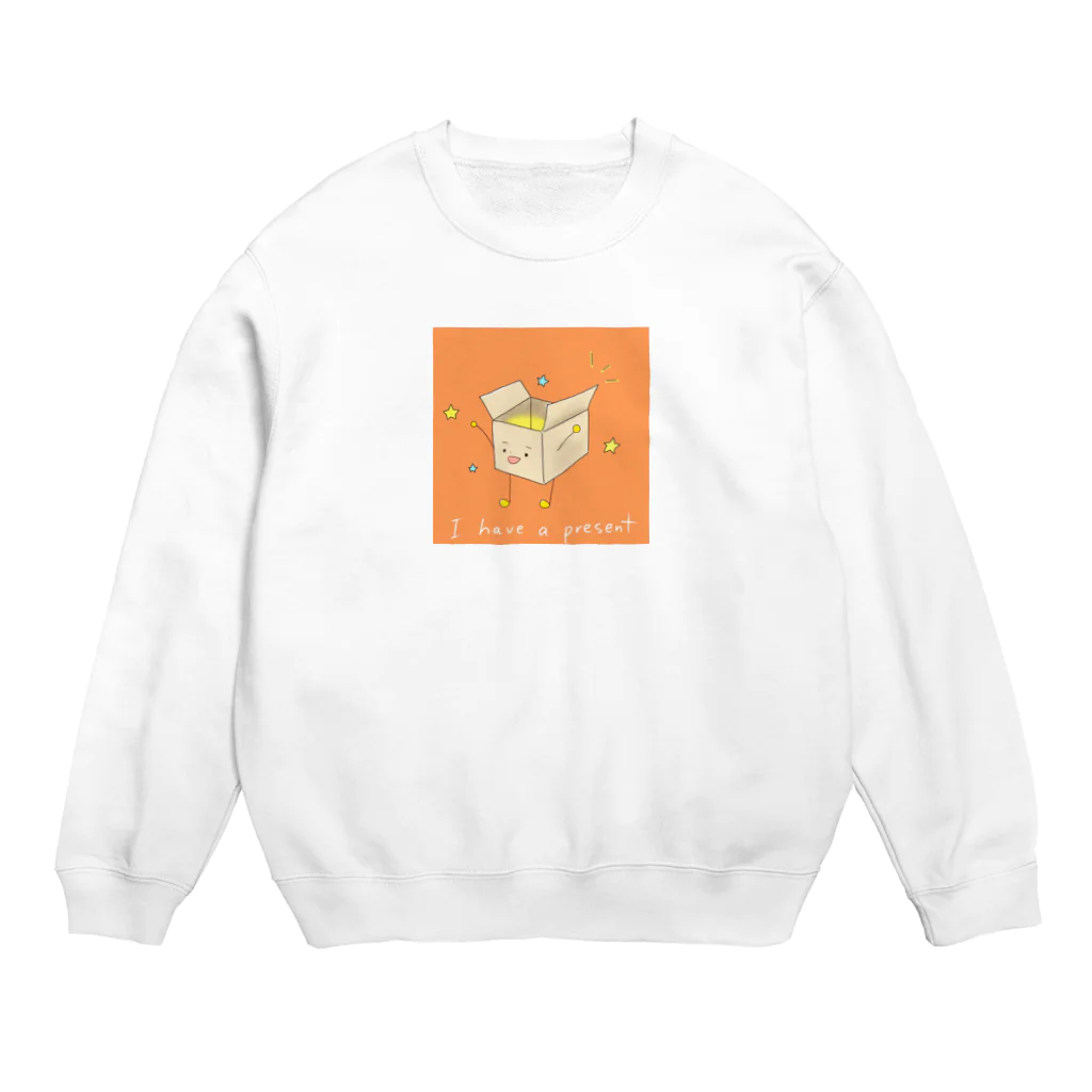 regpekoのI have a present Crew Neck Sweatshirt