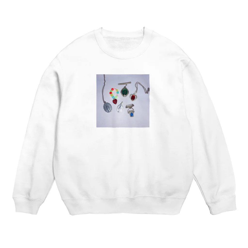 スカスカおせちの聖母 Crew Neck Sweatshirt