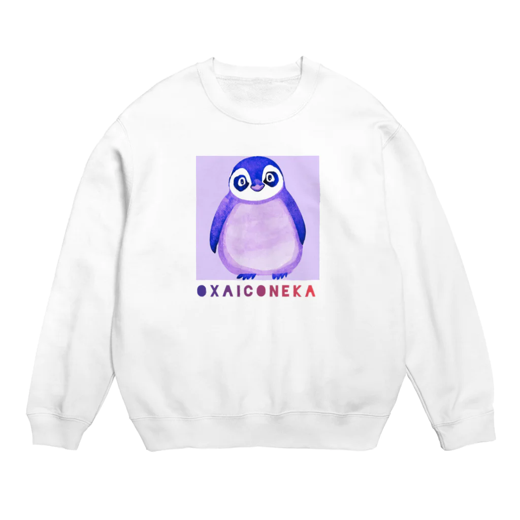 oxaiconeka-shopのoxaiペンギン Crew Neck Sweatshirt