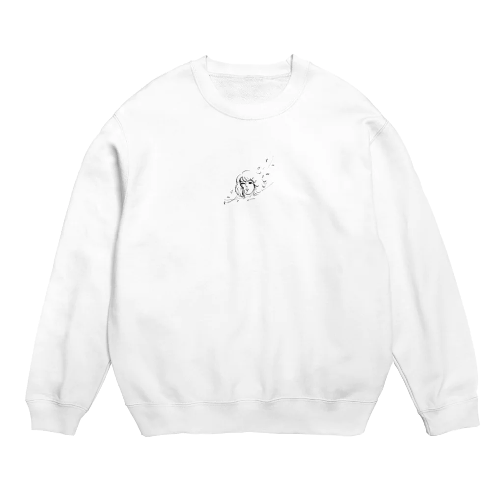 入り江わにアナログ店の女１８ Crew Neck Sweatshirt