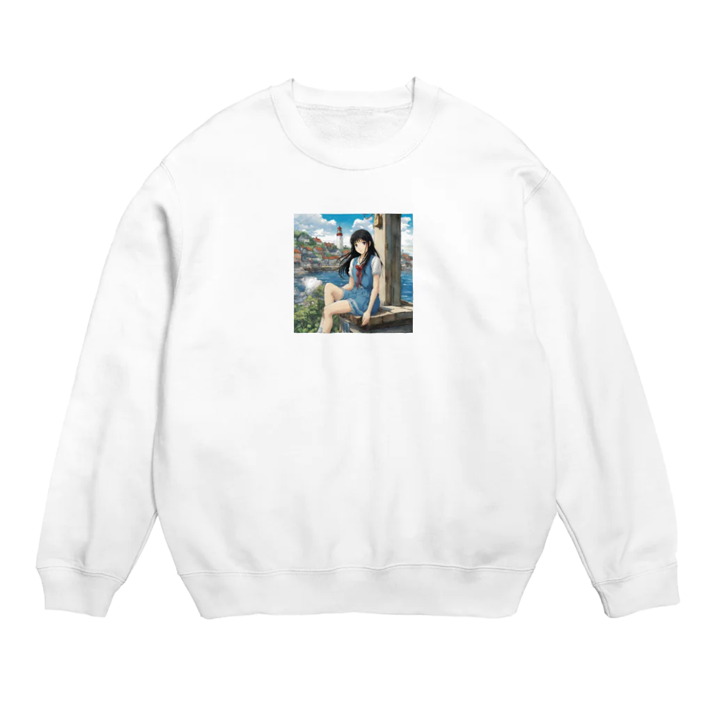 the blue seasonの松井 美穂（まつい みほ） Crew Neck Sweatshirt