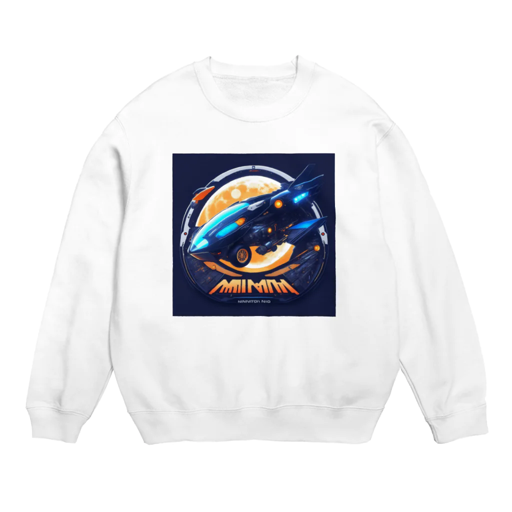 Lock-onの未来の乗り物　04 Crew Neck Sweatshirt