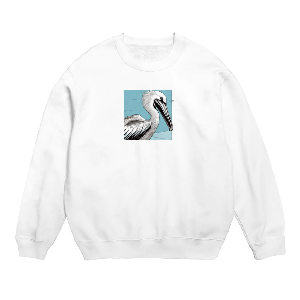 GOLAEのカモぺり Crew Neck Sweatshirt