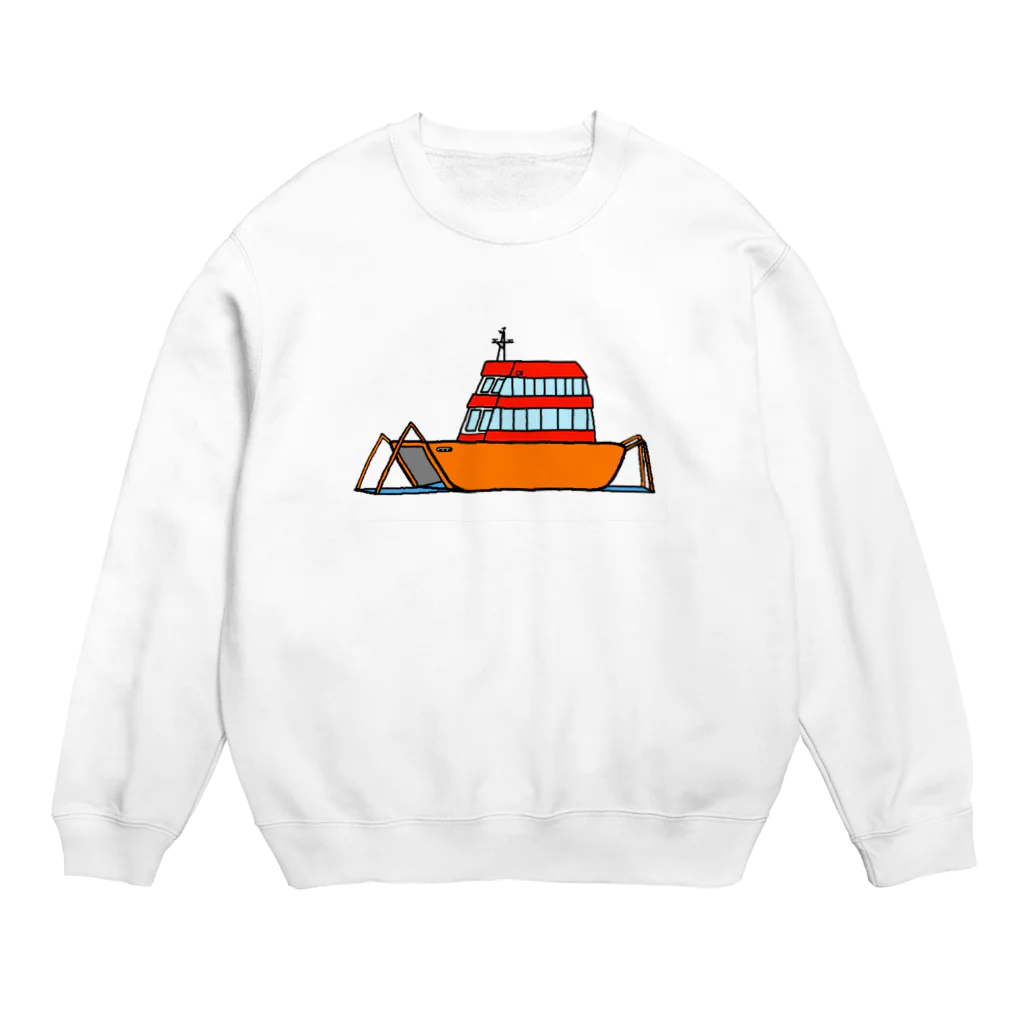 J.の小さなフェリー Crew Neck Sweatshirt