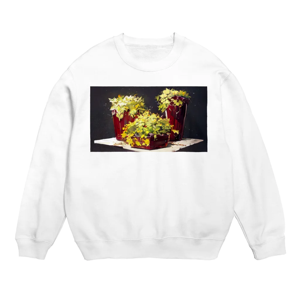 ボンブ映像社の無添加ジャンクフード Crew Neck Sweatshirt