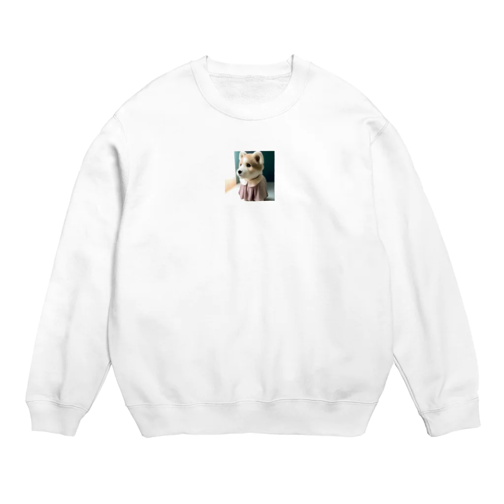 森のぱれるのおこげっぽる Crew Neck Sweatshirt