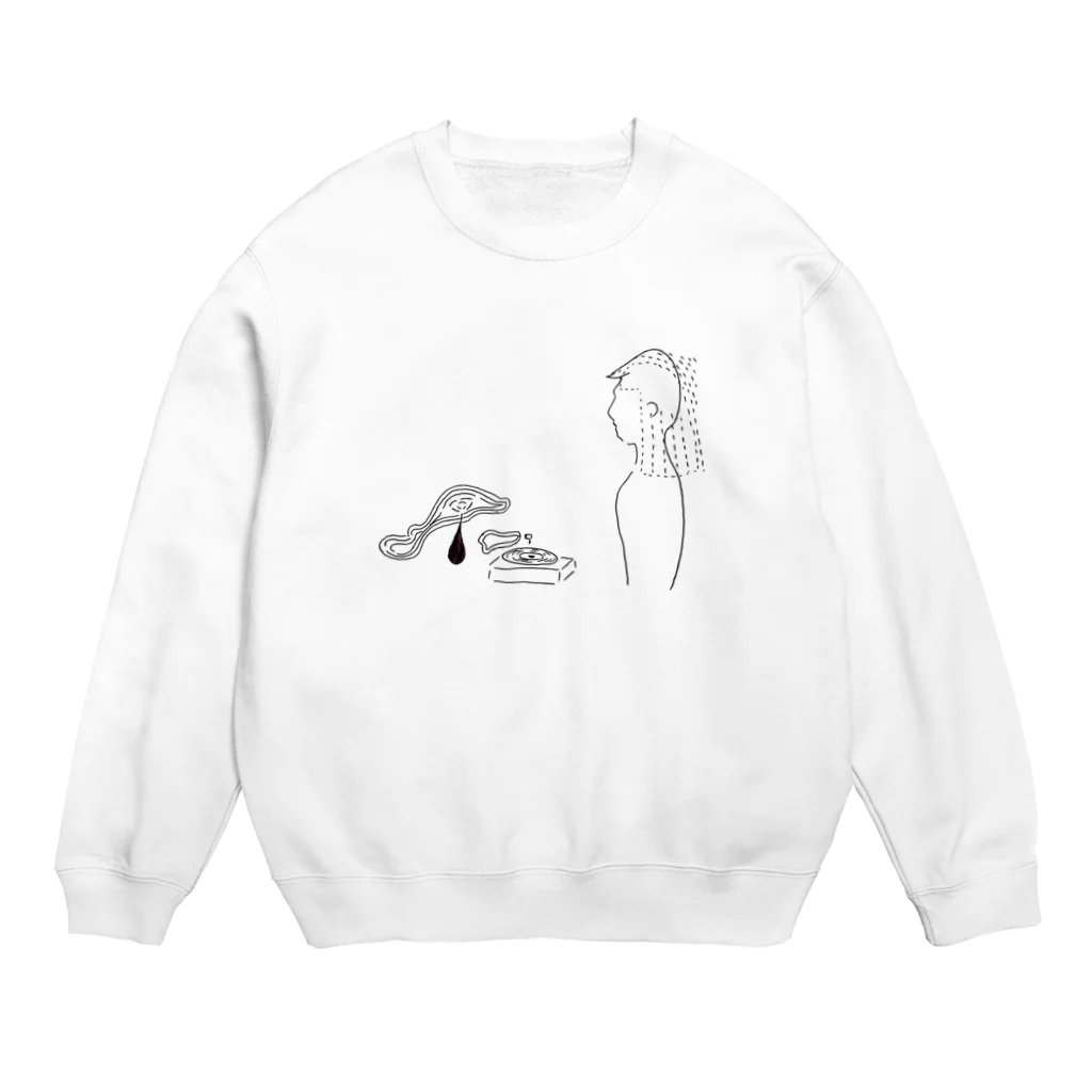 空気空間の本当はないもの Crew Neck Sweatshirt