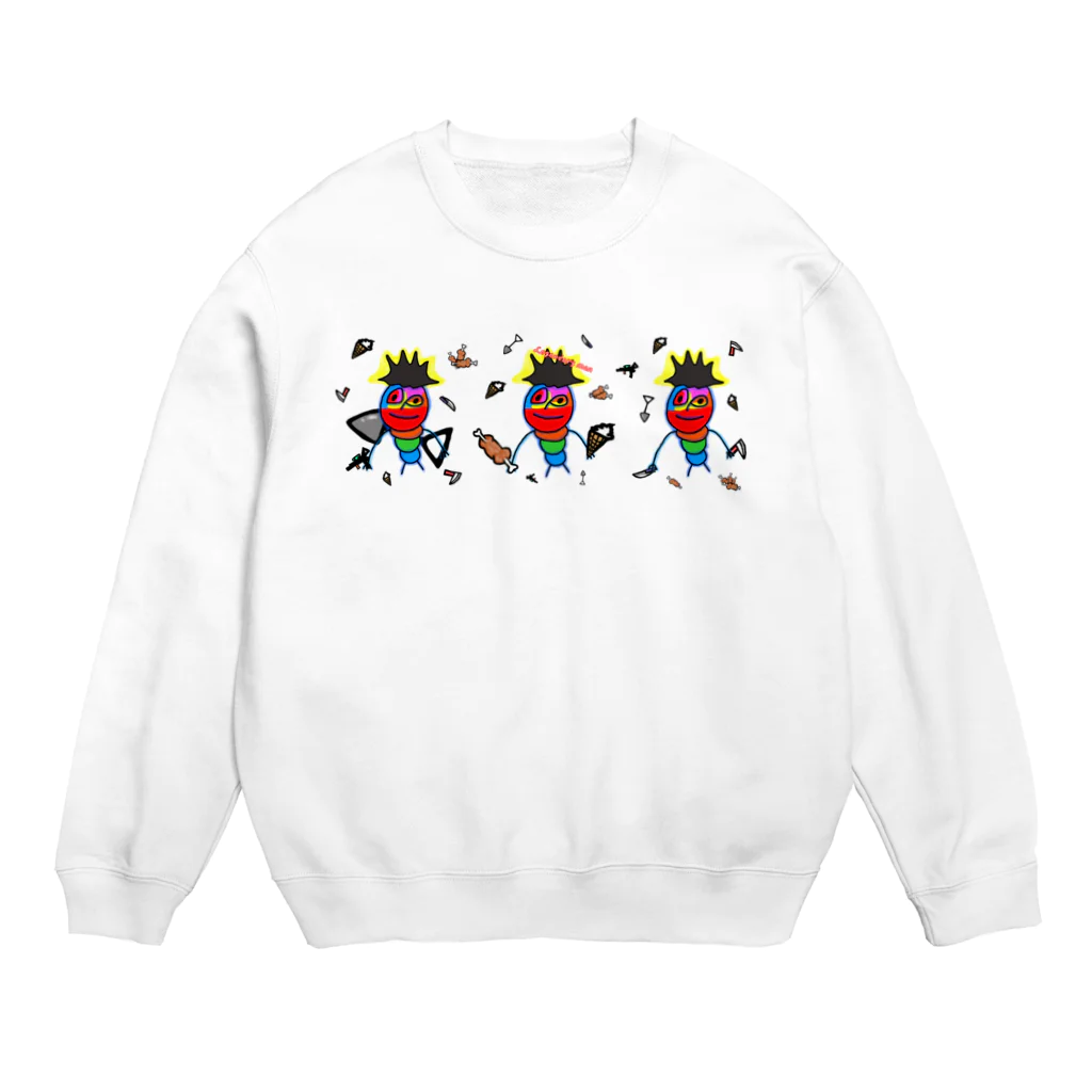 yutaのLegendary Man(伝説の男) Crew Neck Sweatshirt