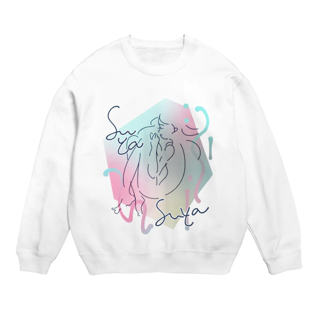 utouto_petalのすやすや Crew Neck Sweatshirt