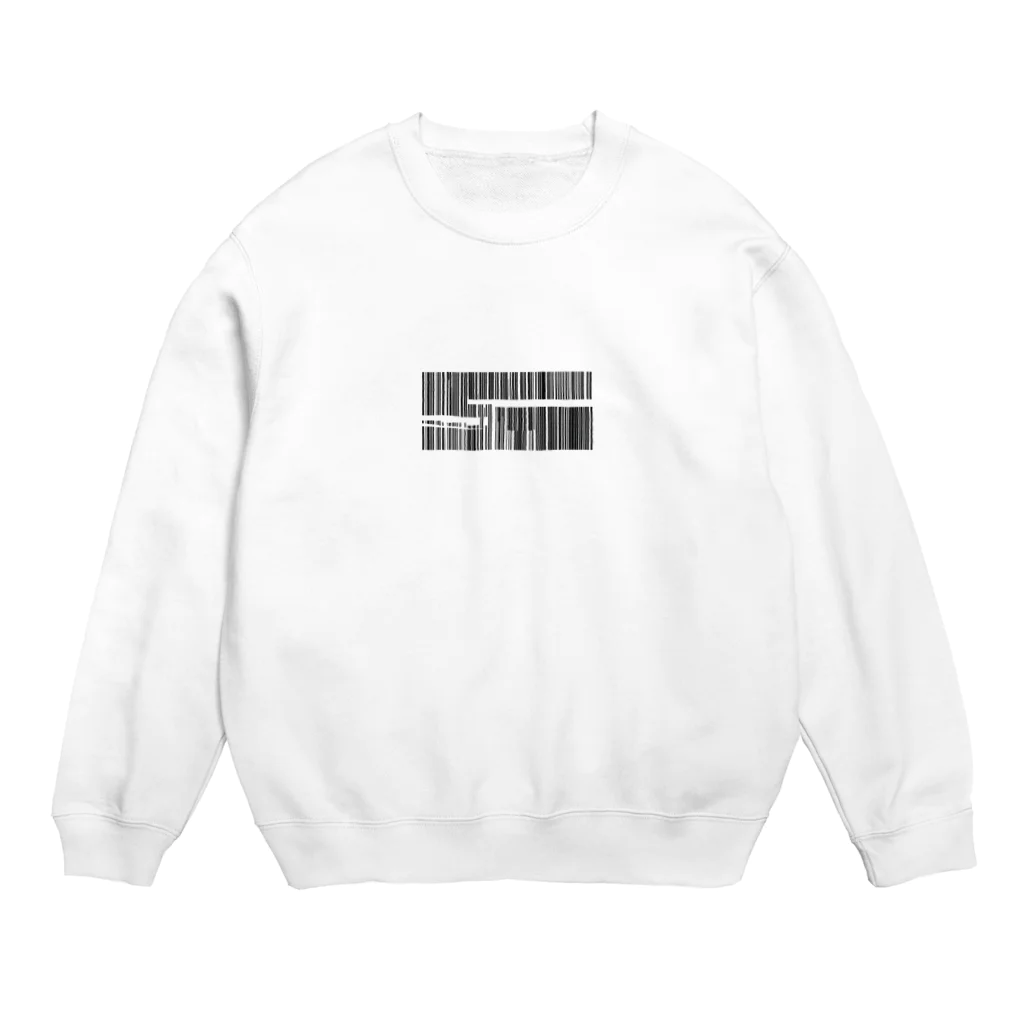 ジンファンタジスタのバーコード Crew Neck Sweatshirt