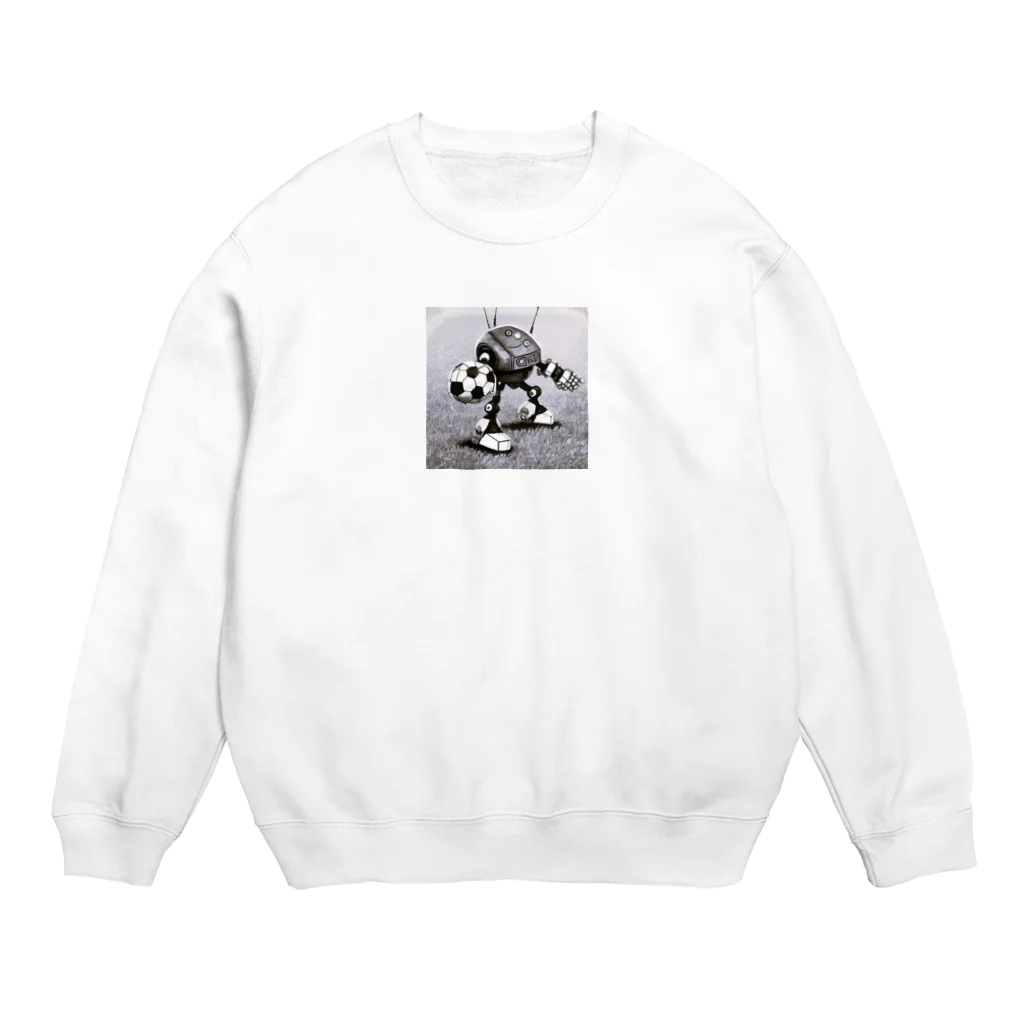 pannacotta1110のサカロボくん５ Crew Neck Sweatshirt