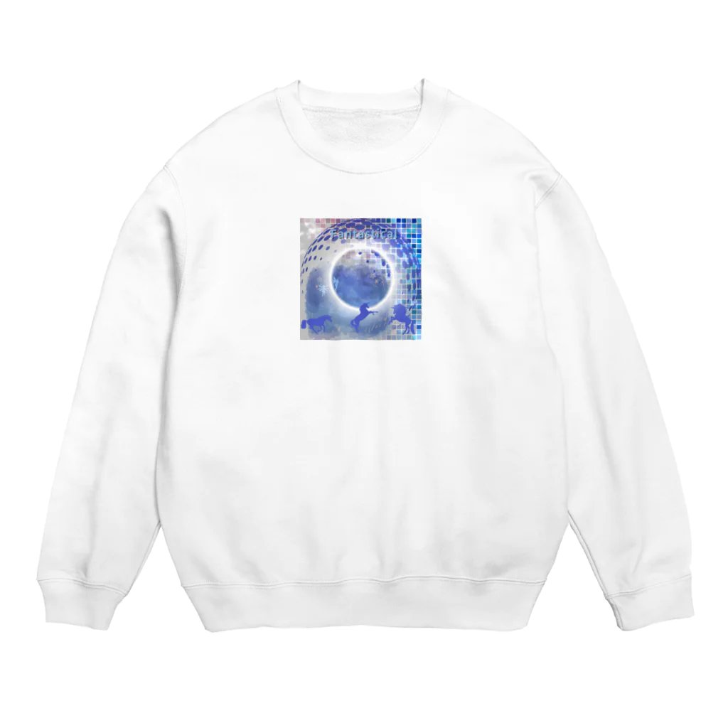 のびのびショップの幻想的 Crew Neck Sweatshirt