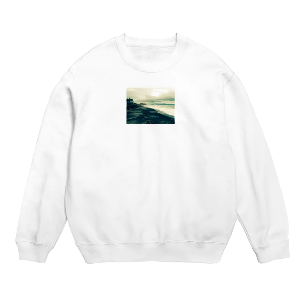 hako_hako_hakoのHakodate No Umizoi（函館の海沿い） Crew Neck Sweatshirt