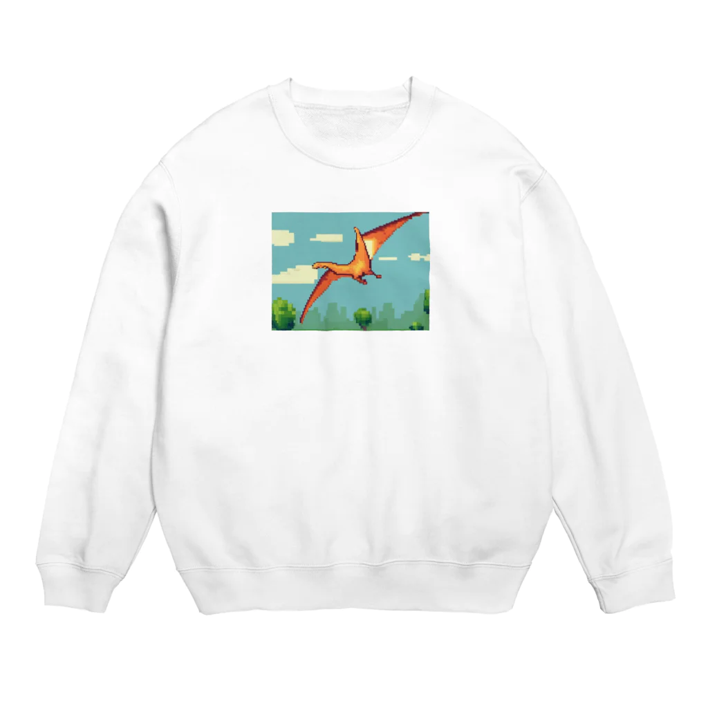 iikyanの恐竜⑦ Crew Neck Sweatshirt