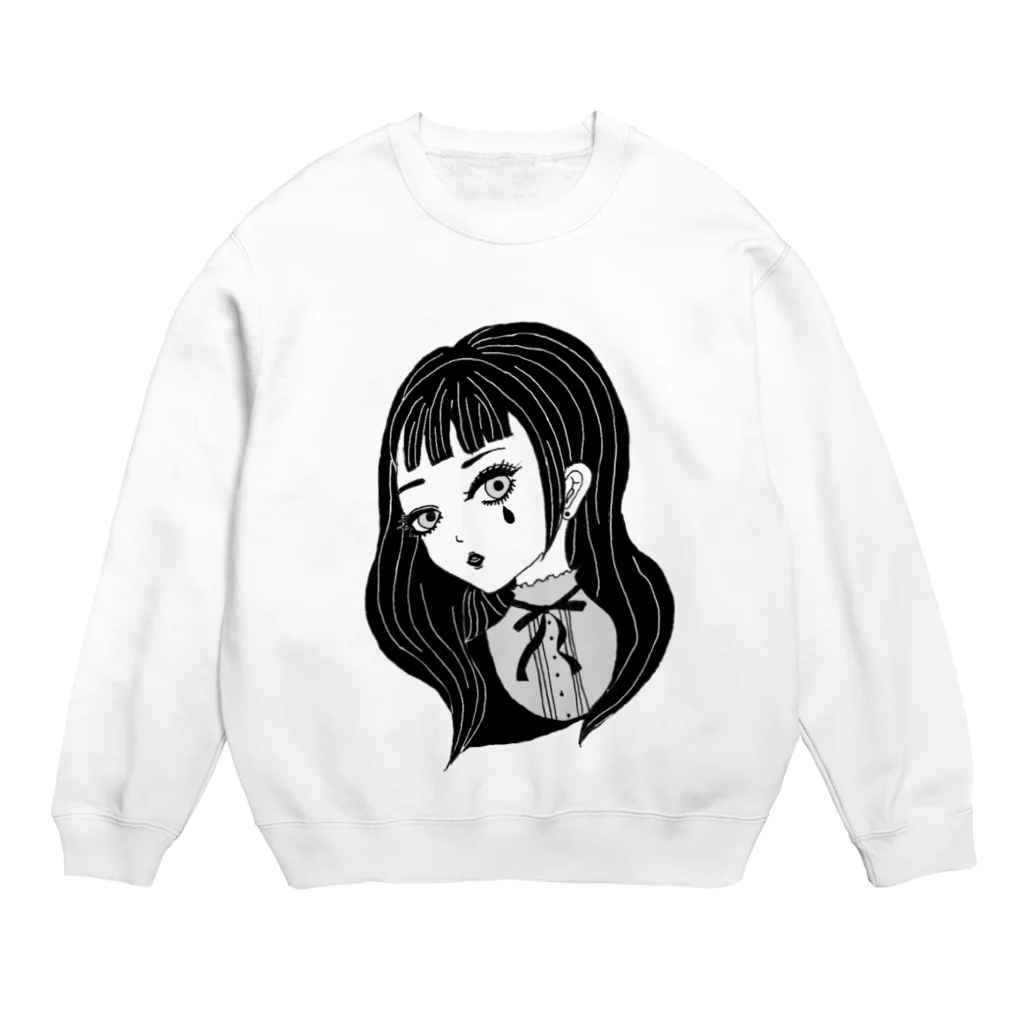 シエのｶﾞｰﾙ[ｸﾞﾚｰﾌﾞﾗｳｽ] Crew Neck Sweatshirt